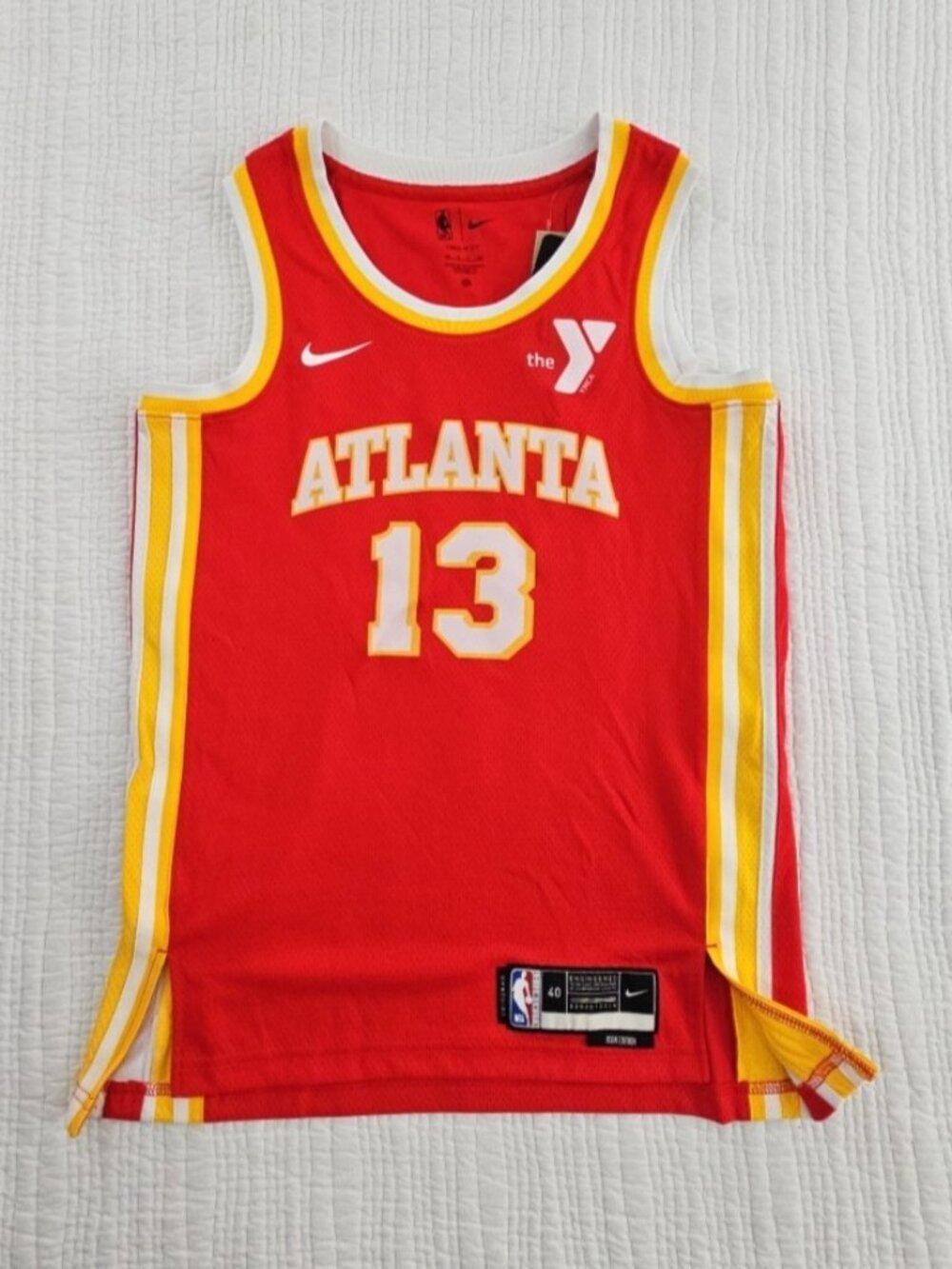 Nike NBA Atlanta Hawks Bogdan Bogdanovic‎ 13 Jersey Men's S Small NEW Icon NWT